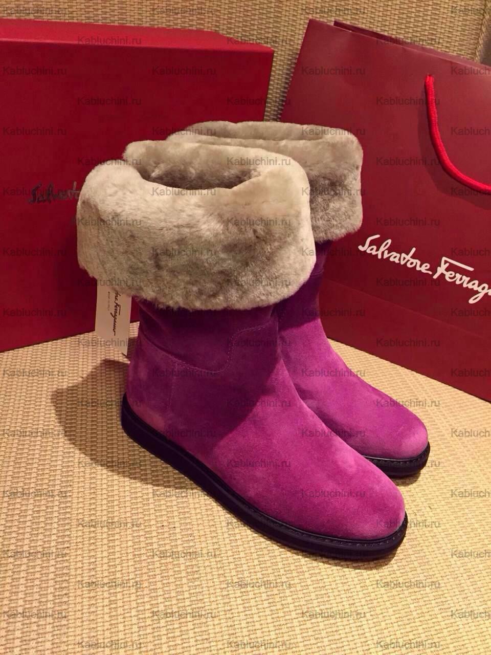 Сапоги Salvatore Ferragamo AS-072