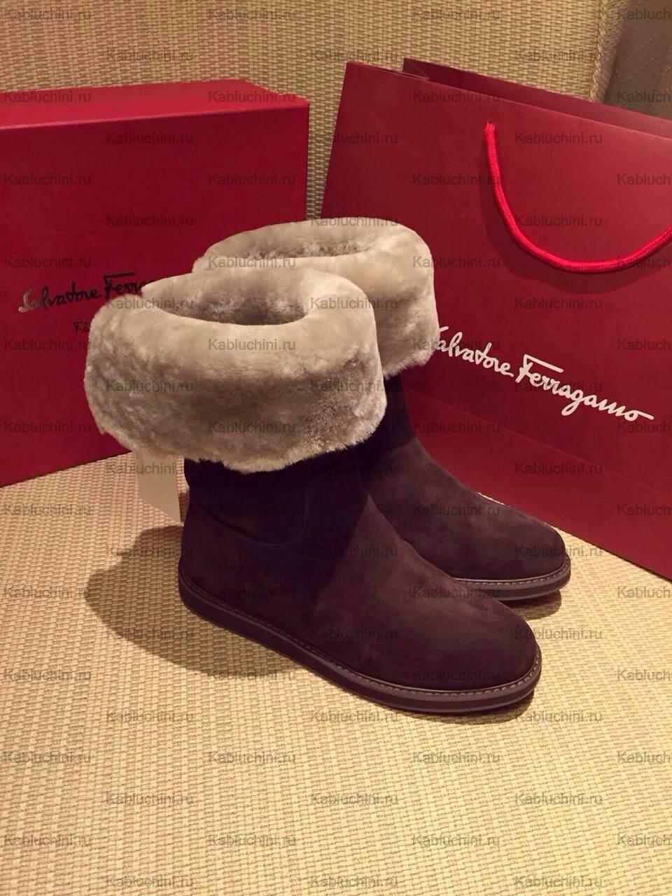 Сапоги Salvatore Ferragamo AS-072-3